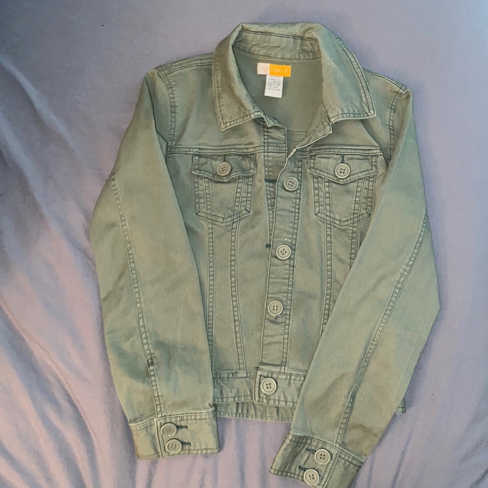 cute green Tulle jacket.